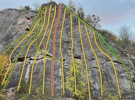 Climbing area Solvayovy lomy 🇨🇿 Climbing area Solvayovy lomy 🇨🇿